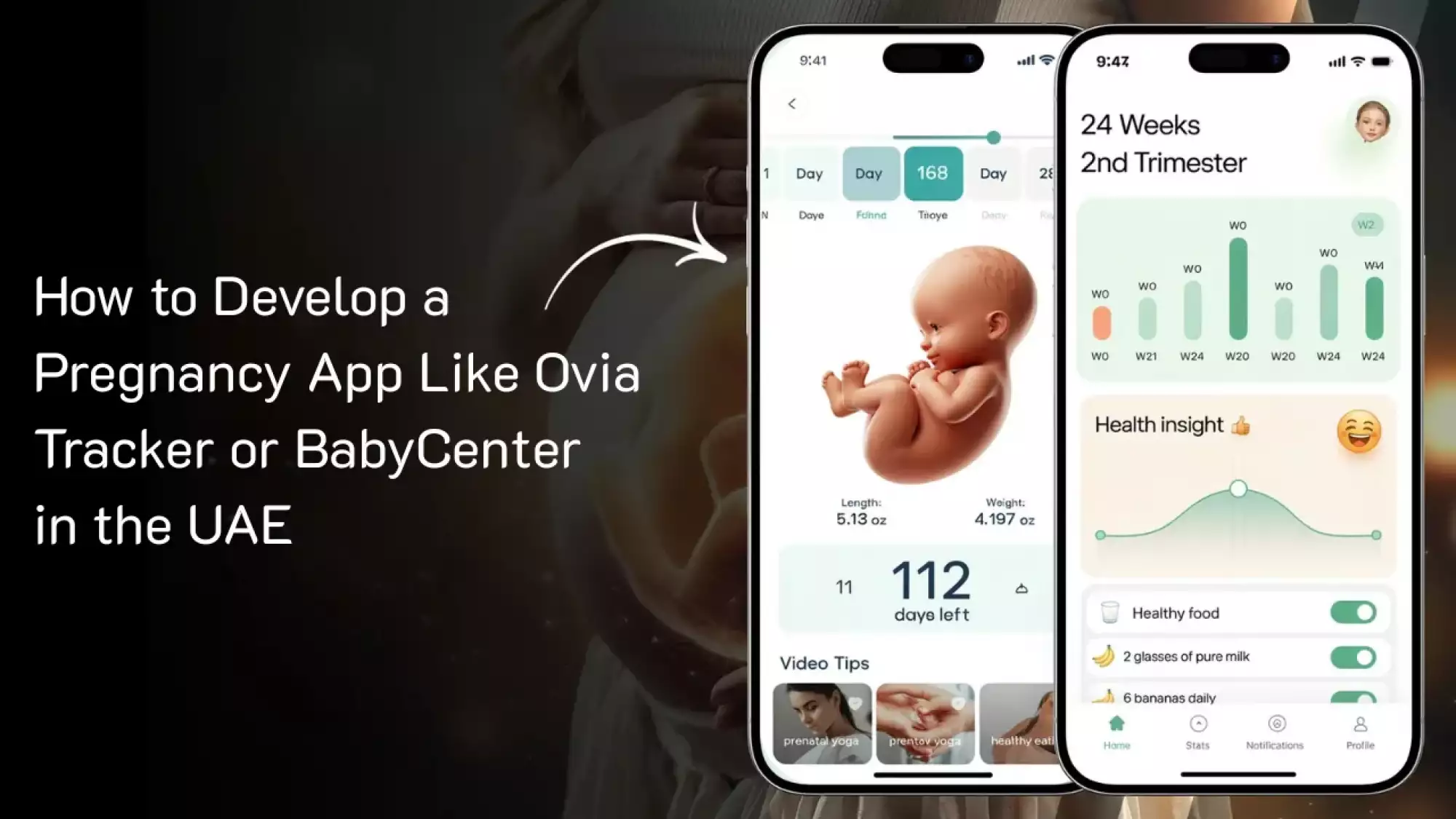 Build a Pregnancy Tracking App Like Ovia and BabyCenter