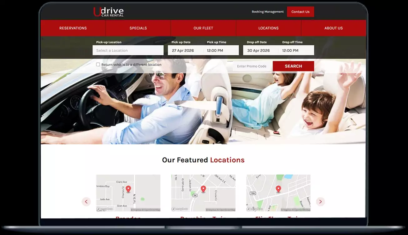 UDrive - Car Rental and Mobility Platform