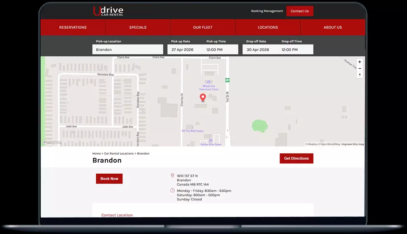 UDrive - Car Rental and Mobility Platform