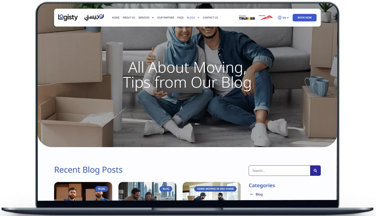 Logisty - Moving and Logistics Management App