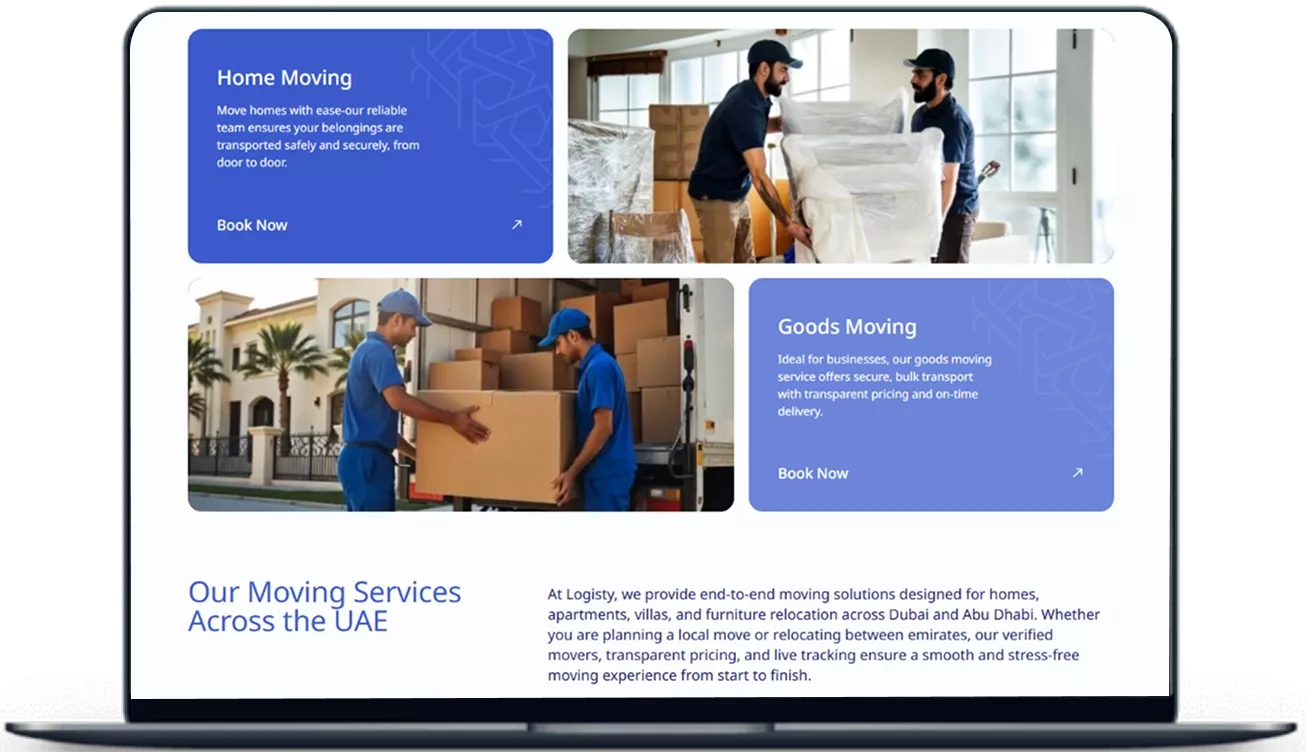 Logisty - Moving and Logistics Management App